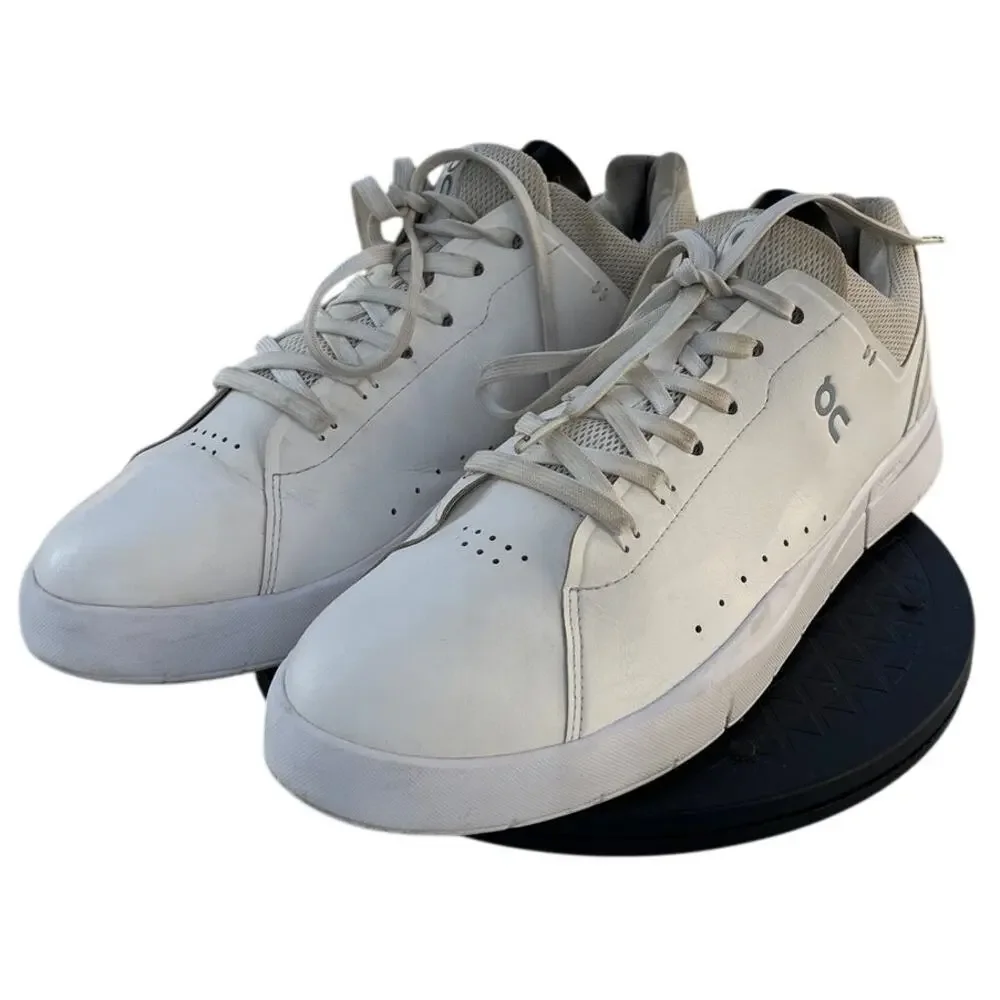 Mens On Running The Roger Advantage Mesh Training Athletic Sneaker SZ 12 White